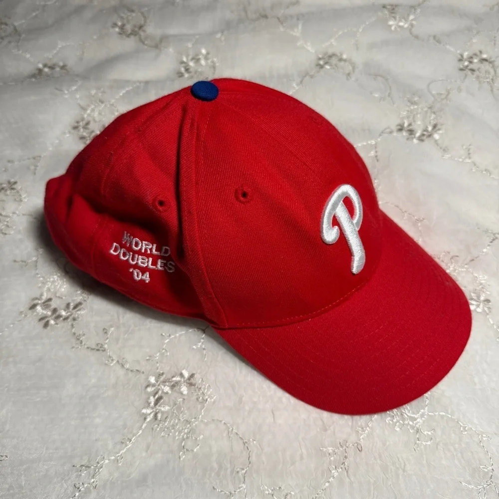 Vintage Philadelphia Phillies “World Doubles ’04” New Era Baseball Cap – OS